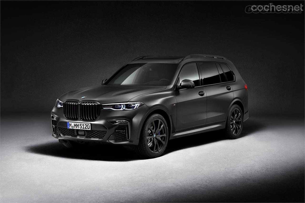 Del BMW X7 Dark Shadow Edition tan sólo se fabricarán 500 unidades, de las cuales sólo 10 llegarán a España.