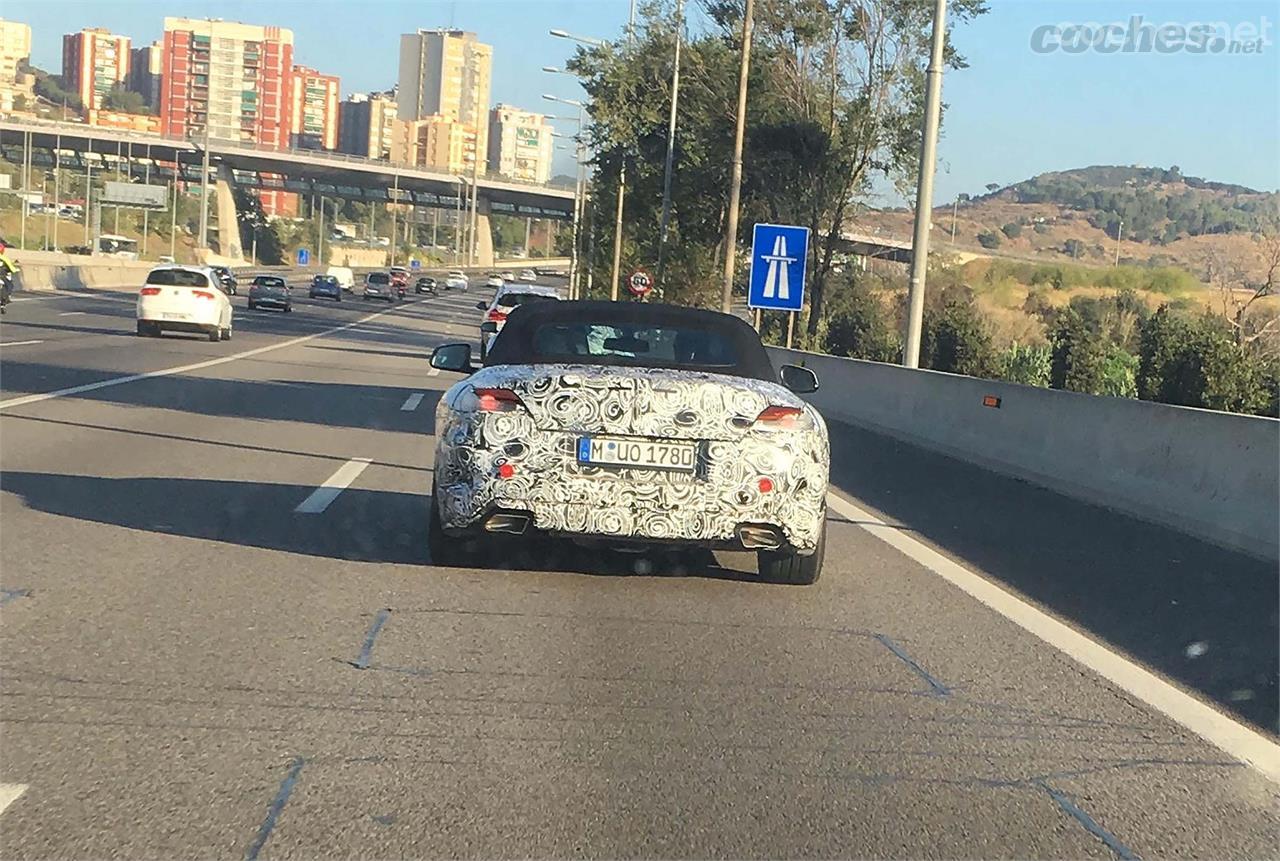 BMW Z4 2018 con capota de lona