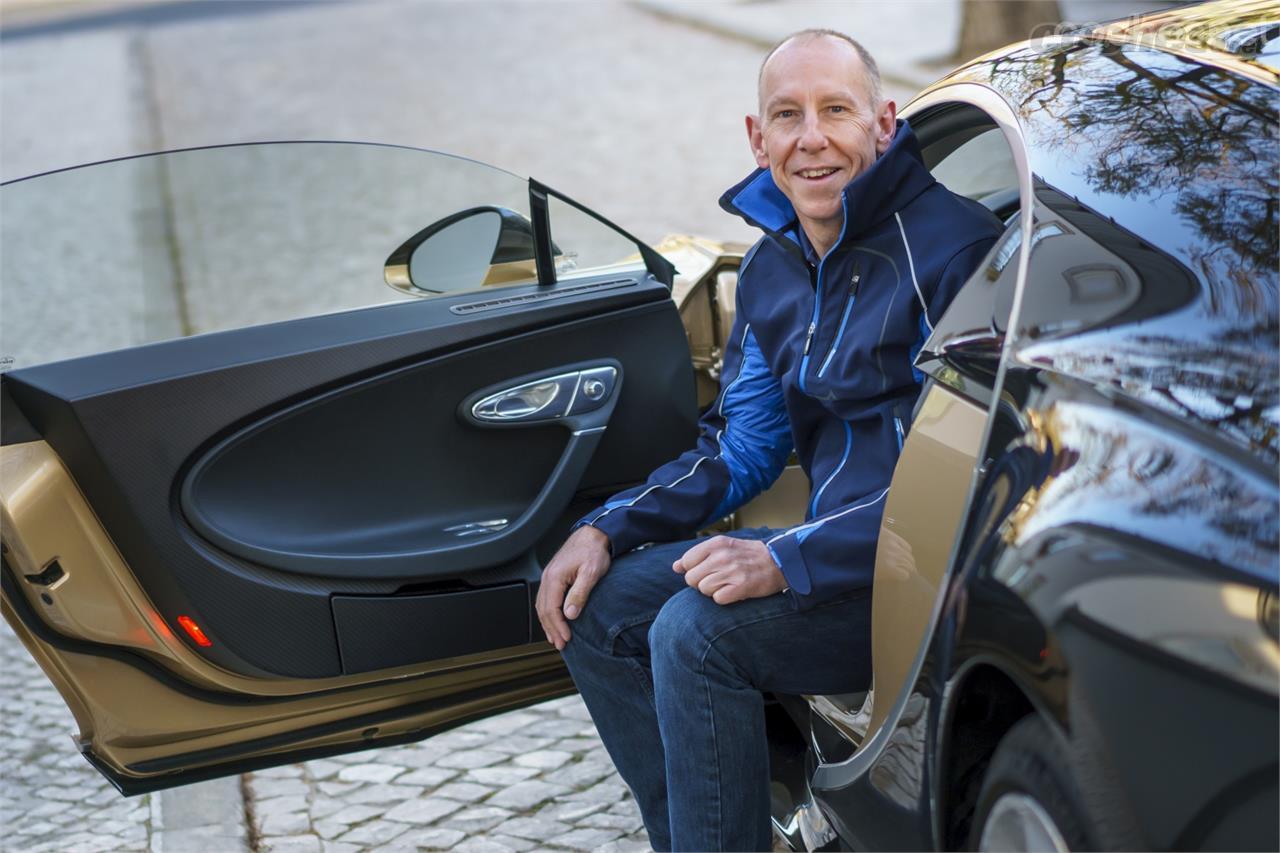 Andy Wallace, ex-ganador de las 24 Horas de Le Mans, trabaja para Bugatti y pronostica que el Chiron podría llegar a los 450 km/h.