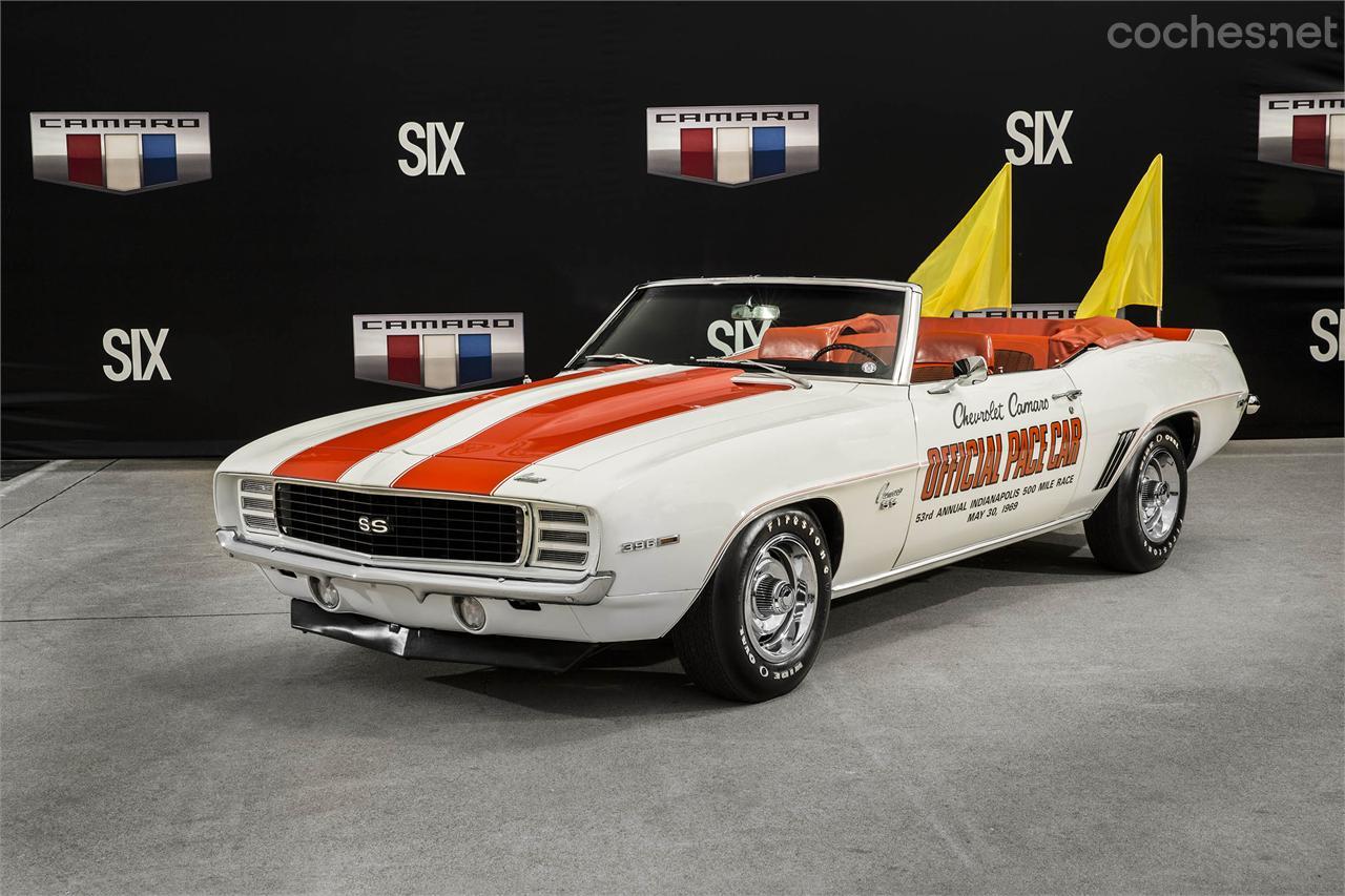 Este Camaro ejerció como Pace Car de las 500 Millas de Indianápolis de 1969.