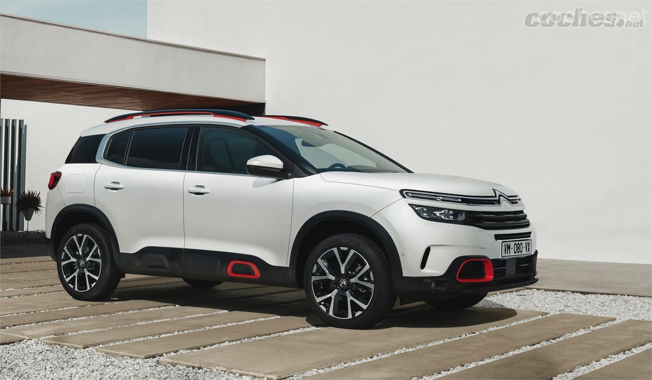 El Citroën C5 Aircross comparte plataforma con el Peugeot 3008 y el Opel Grandland X y estará a la venta a finales de año.