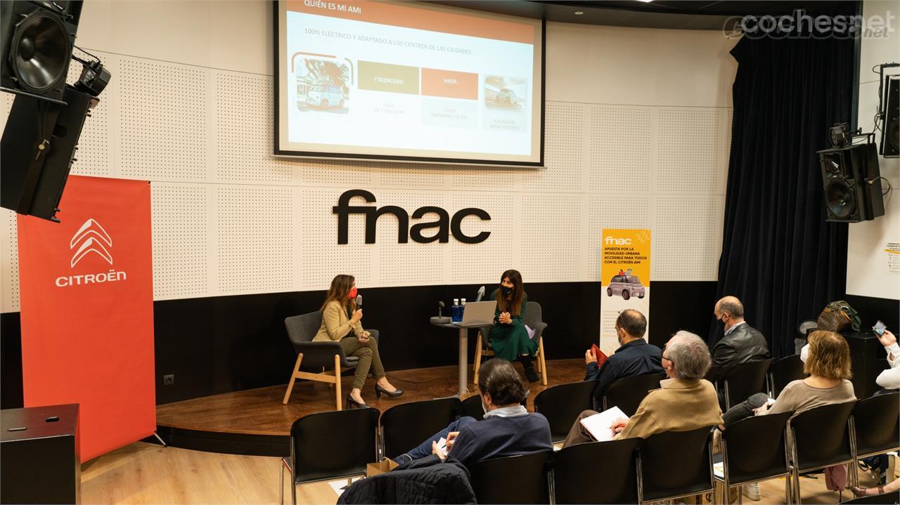 Citroën y la FNAC han hecho presentaciones conjuntas en Madrid y Barcelona par dar a conocer su acuerdo de colaboración en la venta del Ami.