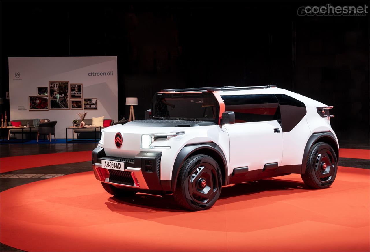 El Citroën Oli es un coche conceptual que no está previsto que llegue a producirse en serie.