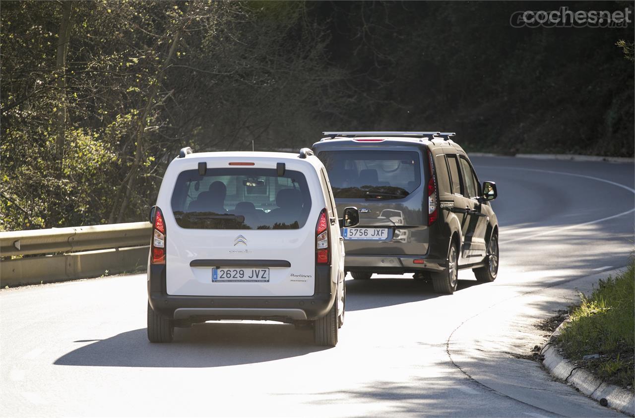 Gracias a la ligereza de sus carrocerías, se mueven con soltura con estos motores diésel de 100 CV. 