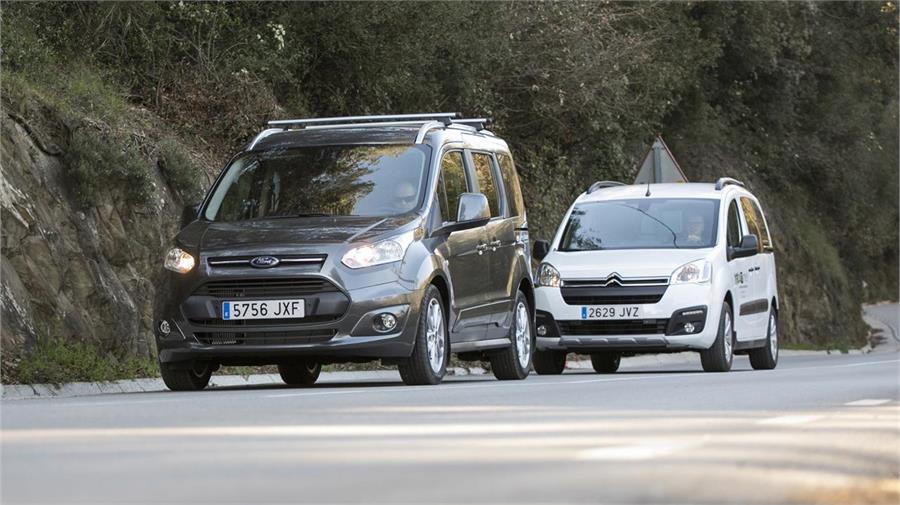 Citroën Berlingo Multispace vs Ford Tourneo Connect: Alternativa familiar