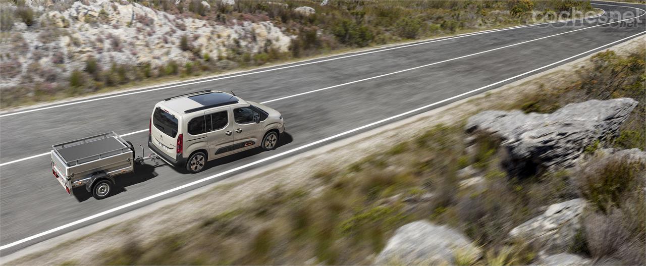 Entre las ayudas a la seguridad del nuevo Citroën encontramos el control de estabilidad de remolque.