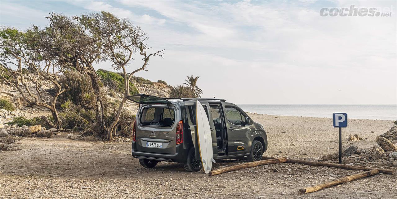 El Citroën Berlingo Rip Curl se dirige a personas con un claro espíritu de ocio y aventura. 