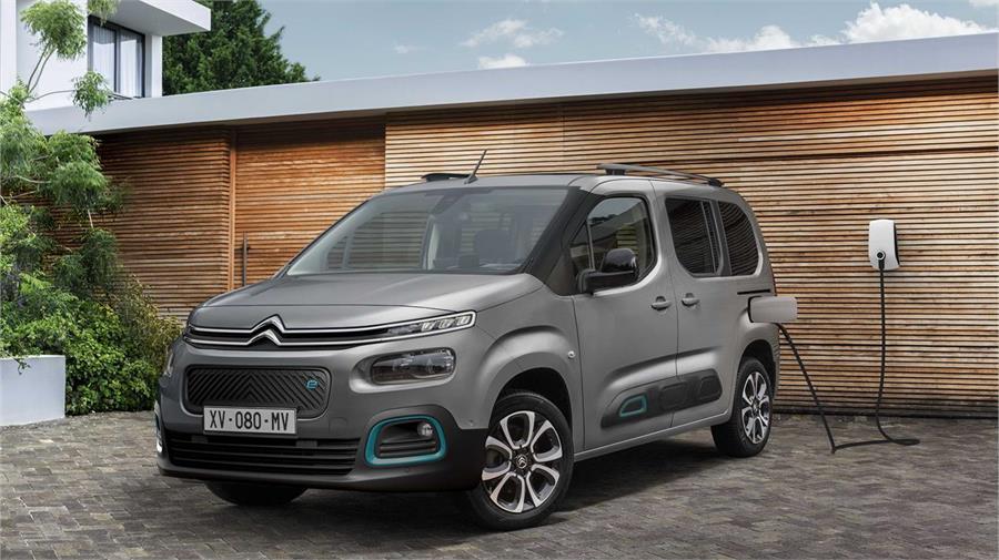 El Citroën ë-Berlingo puede recorrer hasta 280 km. Las primeras unidades se empezarán a entregar en el último trimestre de 2021.