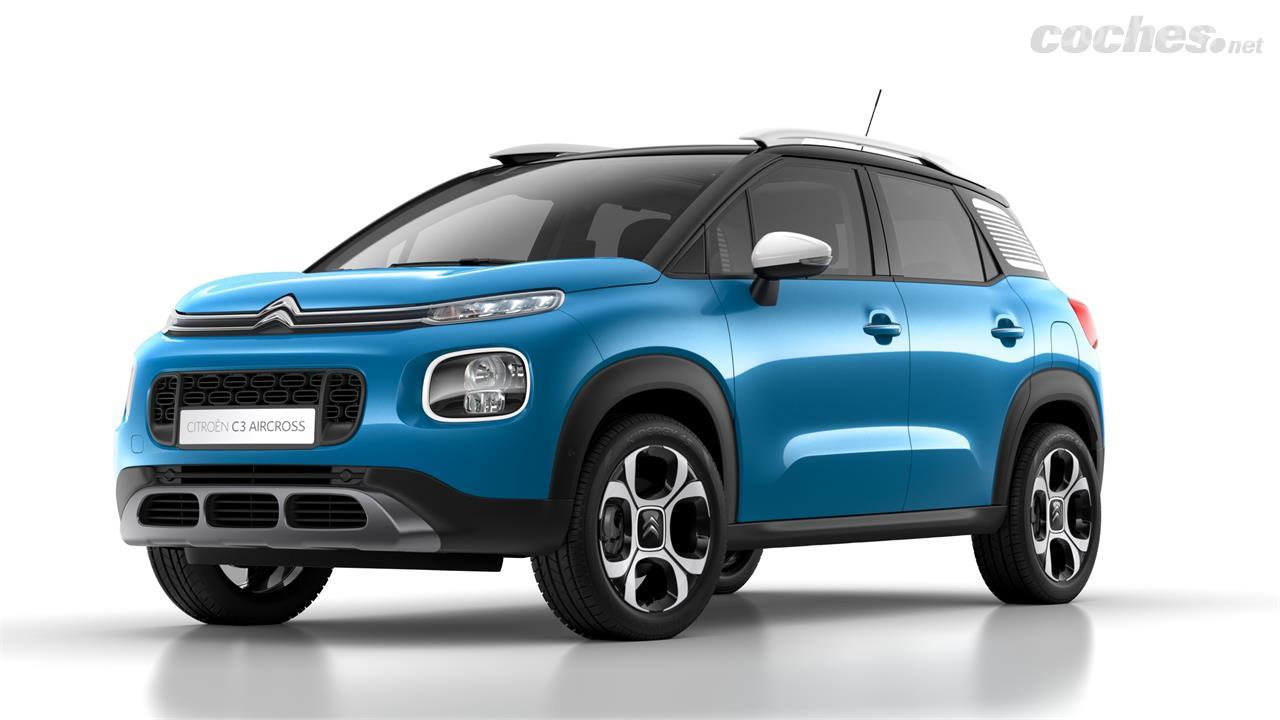 El Citroën C3 Aircross es un SUV del segmento B que comparte el chasis con el Opel Crossland X pero del que se diferencia por completo a nivel estético.