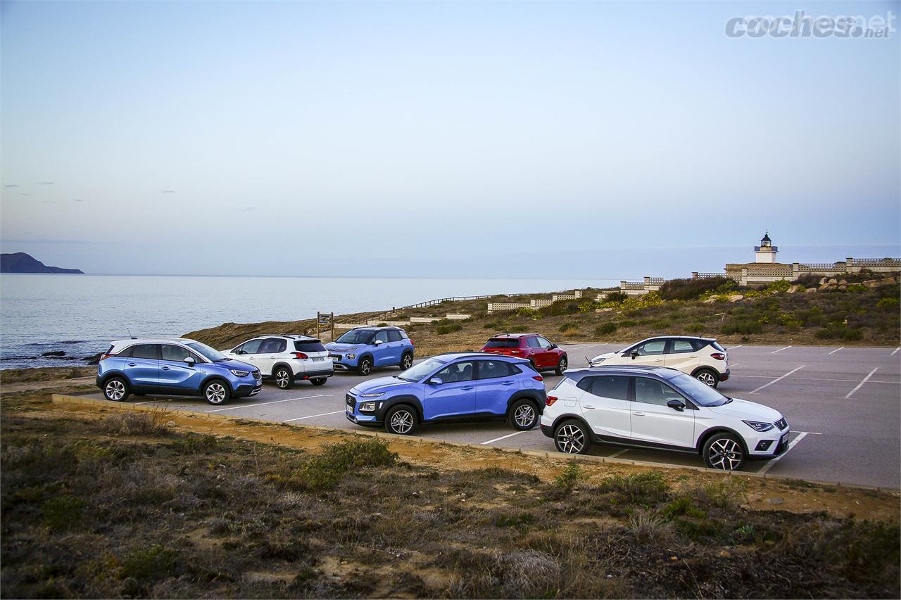 Los consumos son muy parecidos. El Peugeot 2008 sorprendió al ser el que menos gasta pese a ser, también, uno de los más potentes.