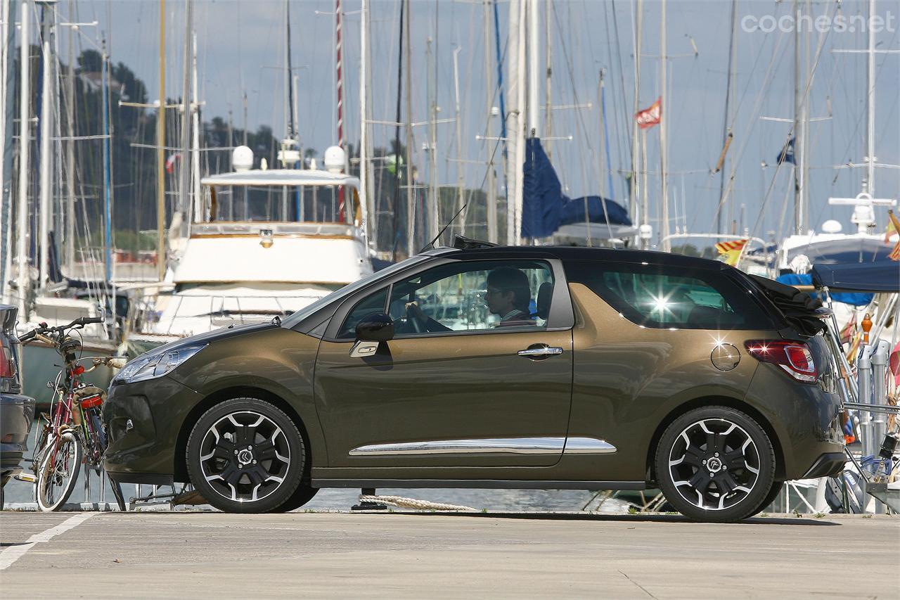 Citroën orienta el Cabrio hacia el mercado masculino, aunque su estilo sea más bien "unisex".