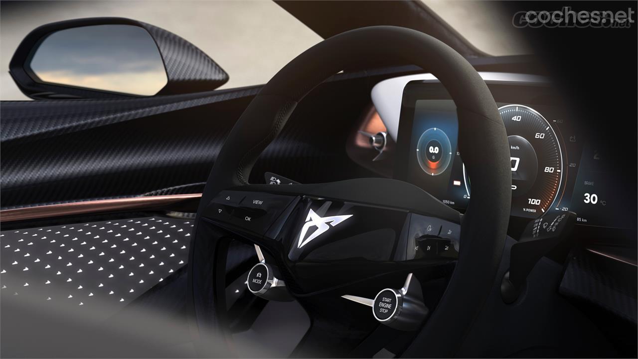 El prototipo eléctrico de Cupra revela su interior