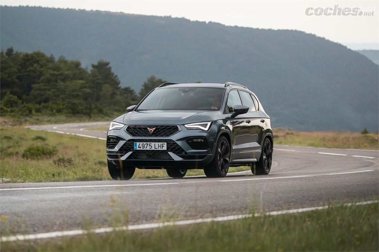 El chasis adaptativo del Cupra Ateca ofrece los modos: Normal, Sport, Cupra, Individual, Snow y Off-Road.