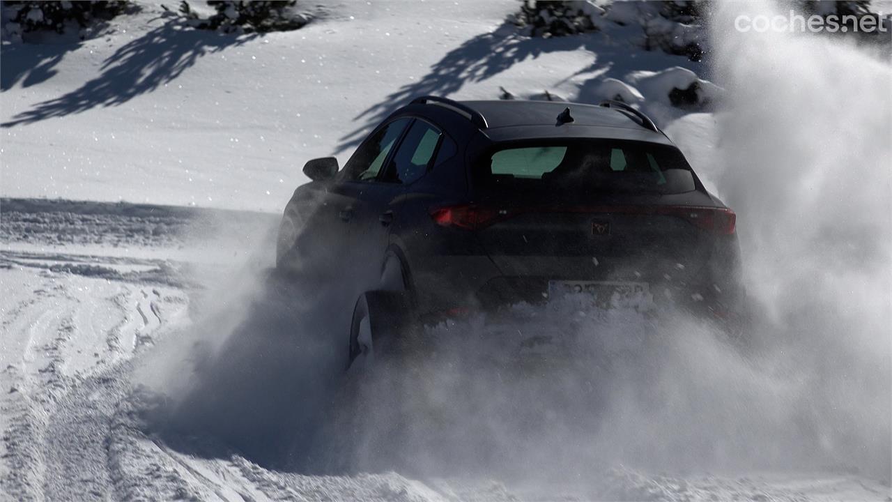 Cupra Formentor VZ5 Mattracks: ¿quién no querría un SUV deportivo con  orugas?