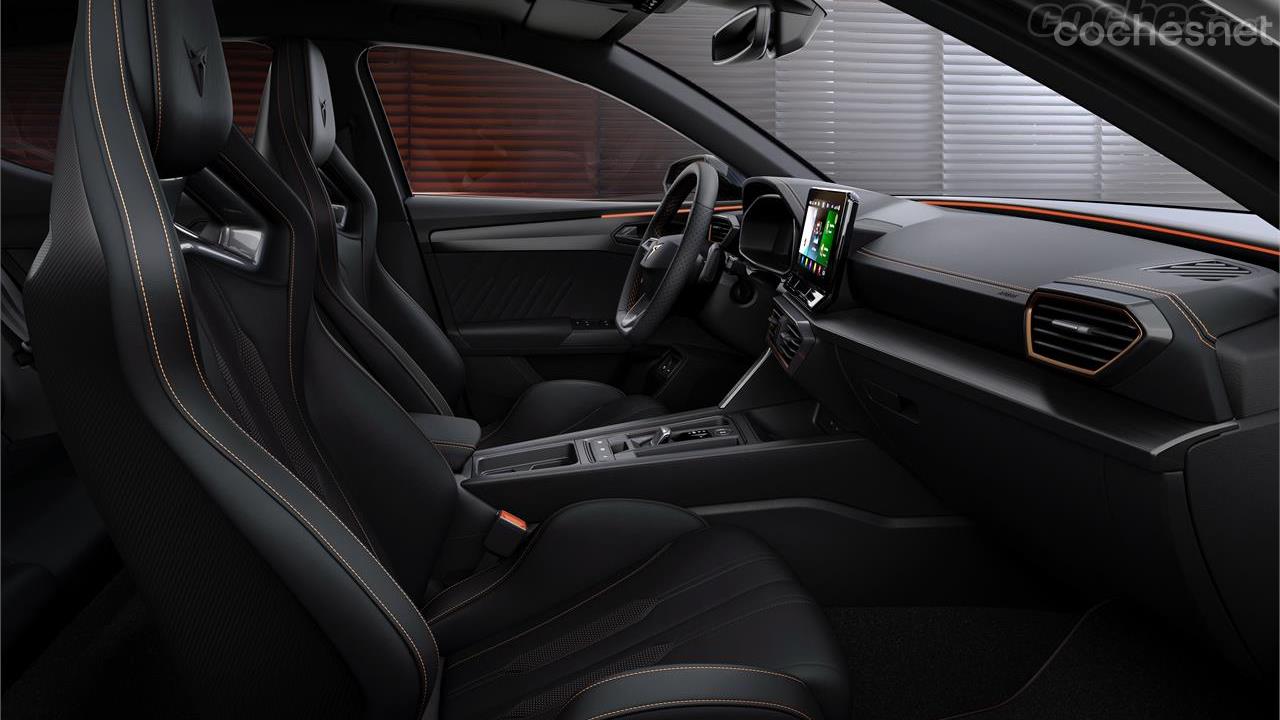 CUPRA Leon - Sports seats inherited from the Cupra Formentor VZ5 are standard on all versions of the Cupra León VZ CUP