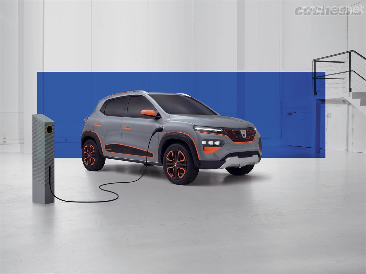 El Dacia Spring Show Car es la versión de la marca rumana del Renault Kwid EV que ya está a la venta en China. La marca no ha explicado dónde se fabricará.