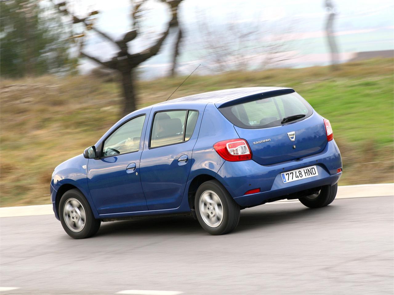 El Sandero es un coche confortable que apuesta por unas suspensiones suaves.