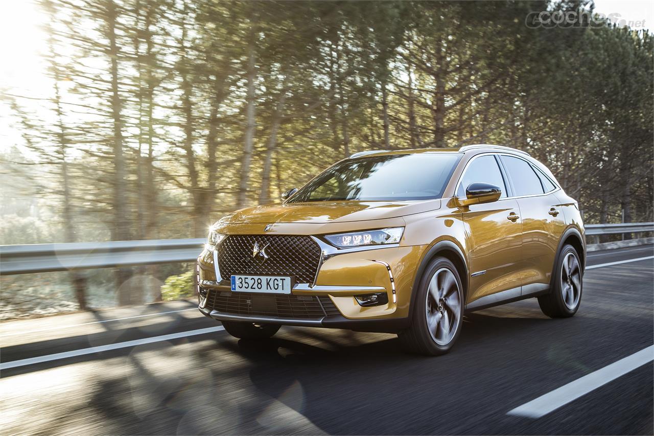 Por muy SUV que sea, el DS 7 Crossback está más cómodo en autopista que en cualquier otro lugar.