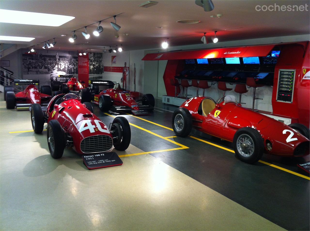 Muy cerca de la fábrica está el museo oficial de Ferrari, con algunas joyas como las que veis aquí. 