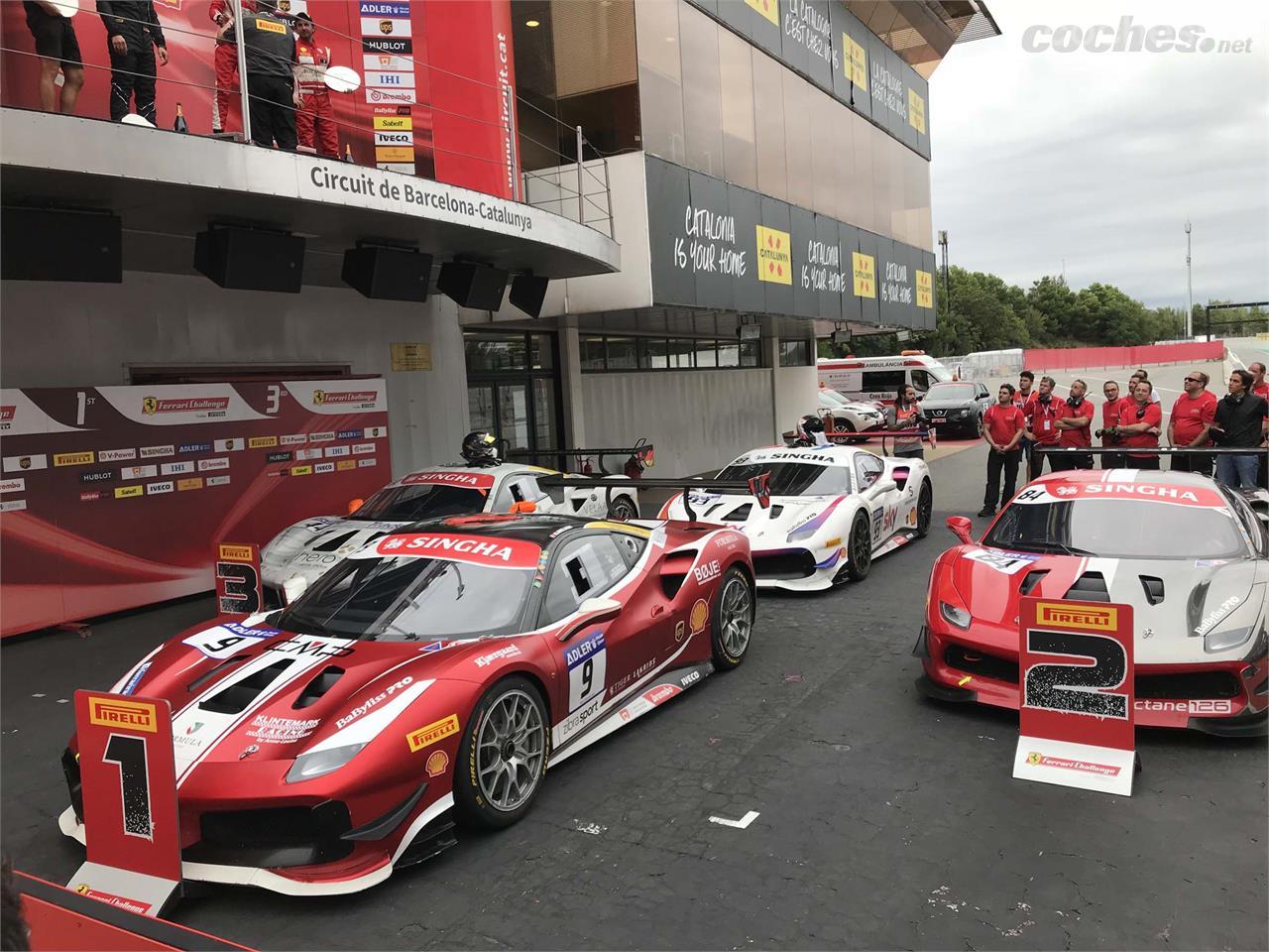 El plato fuerte de los fines de semana de la Ferrari Challenge son las carreras, en Barcelona el británico Chris Froggatt se proclamó vencedor del Trofeo Pirelli Am.