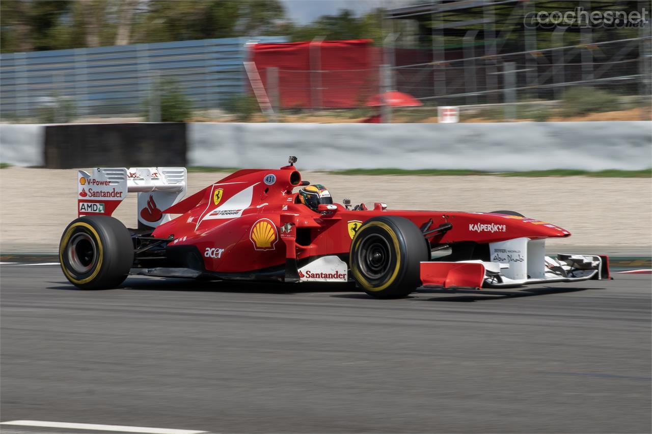 El F1 Clienti es un programa en el que particulares poseen monoplazas de F1 y toman parte en estas sesiones de pruebas en los mejores circuitos del mundo (Foto: Xavi Lozano @xlozanet).