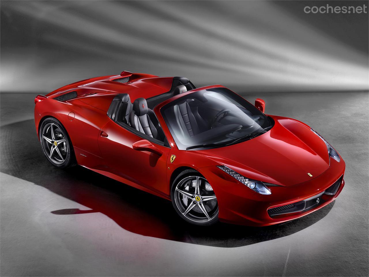 Ferrari 458 Spider: Berlinetta con techo duro