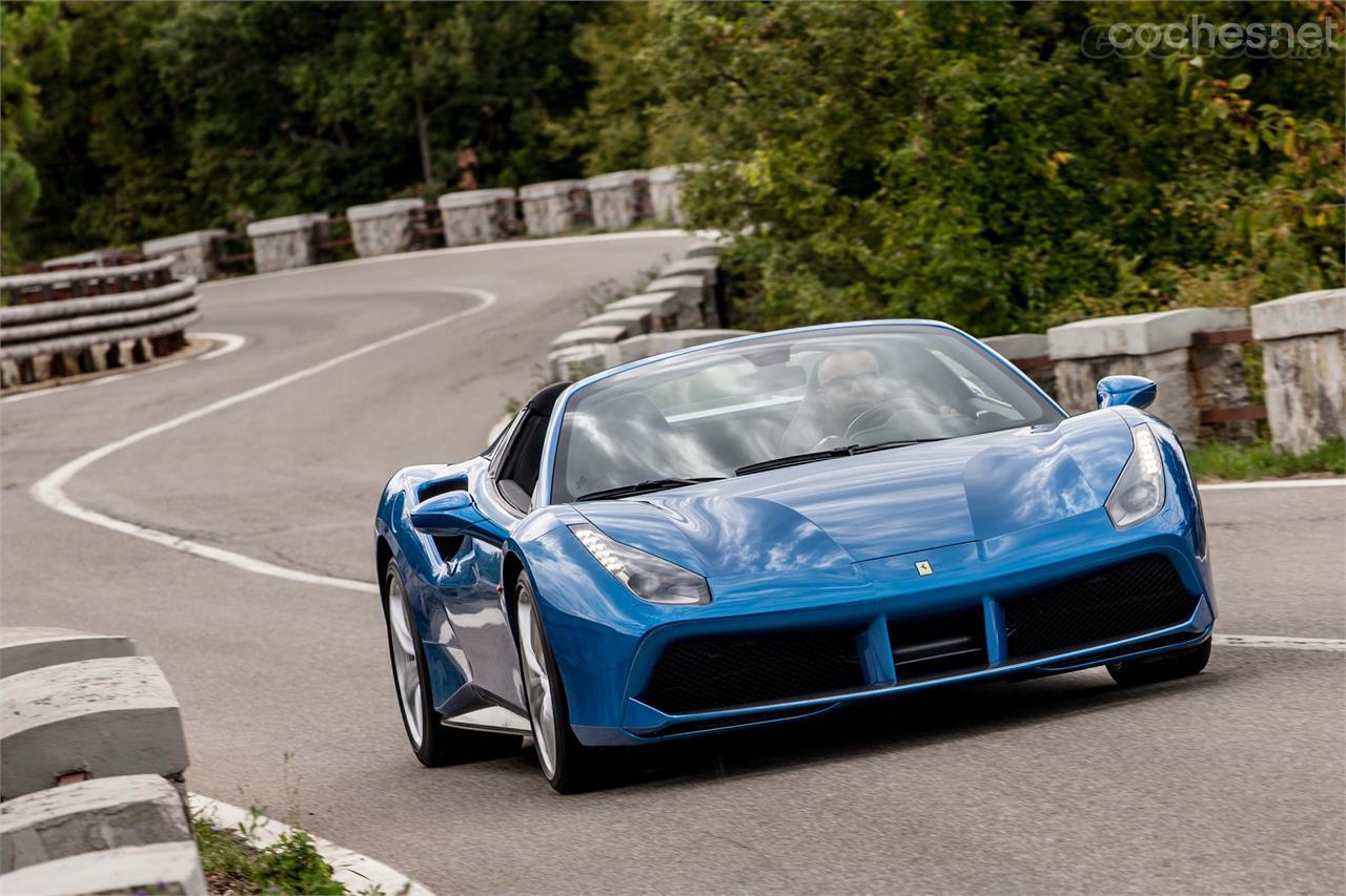 La caja de cambio de doble embrague de este Ferrari es la mejor de este tipo que he probado jamás.