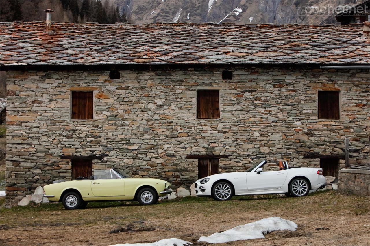 El diseño del nuevo FIAT 124 Spider honra con gran dignidad el del modelo original de 1966, diseñado por Tom Tjaarda.