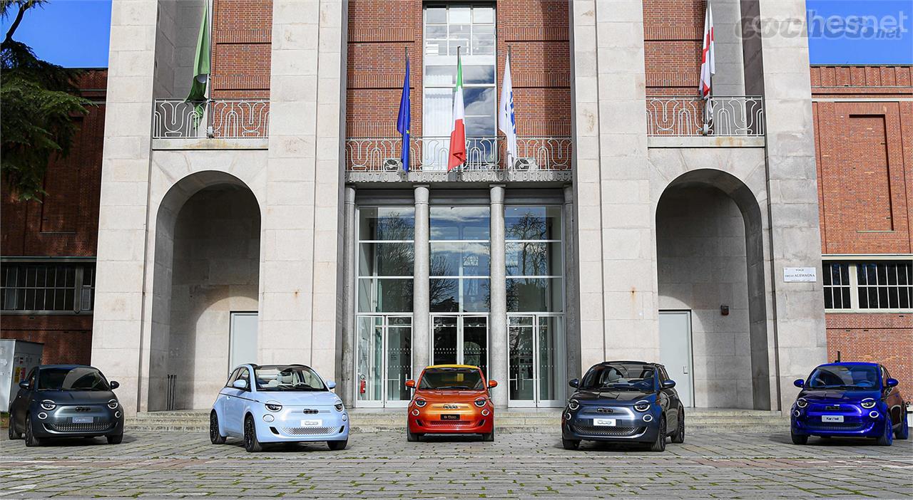 Fiat 500 eléctrico con carrocerías berlina, cabrio y 3+1. A la venta en España.