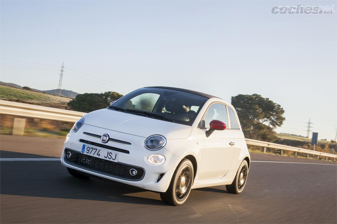 El Fiat 500 C es un utilitario cómodo en cualquier escenario, aunque su ambiente óptimo es la ciudad. (Fotos: María Pujol)