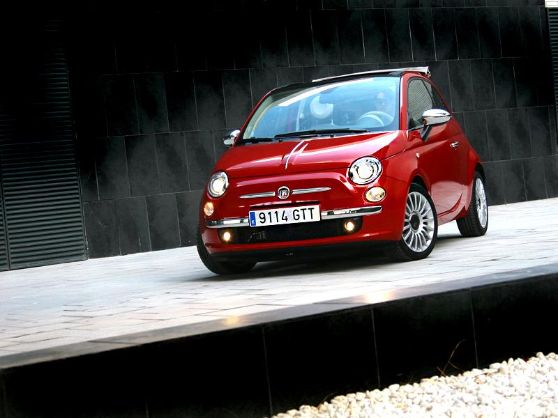 Fiat 500C 1.4 16V: Aire libre