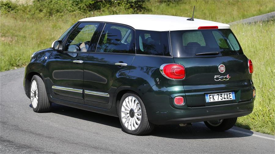 El Fiat 500L Wagon está disponible en versiones de cinco y siete plazas.
