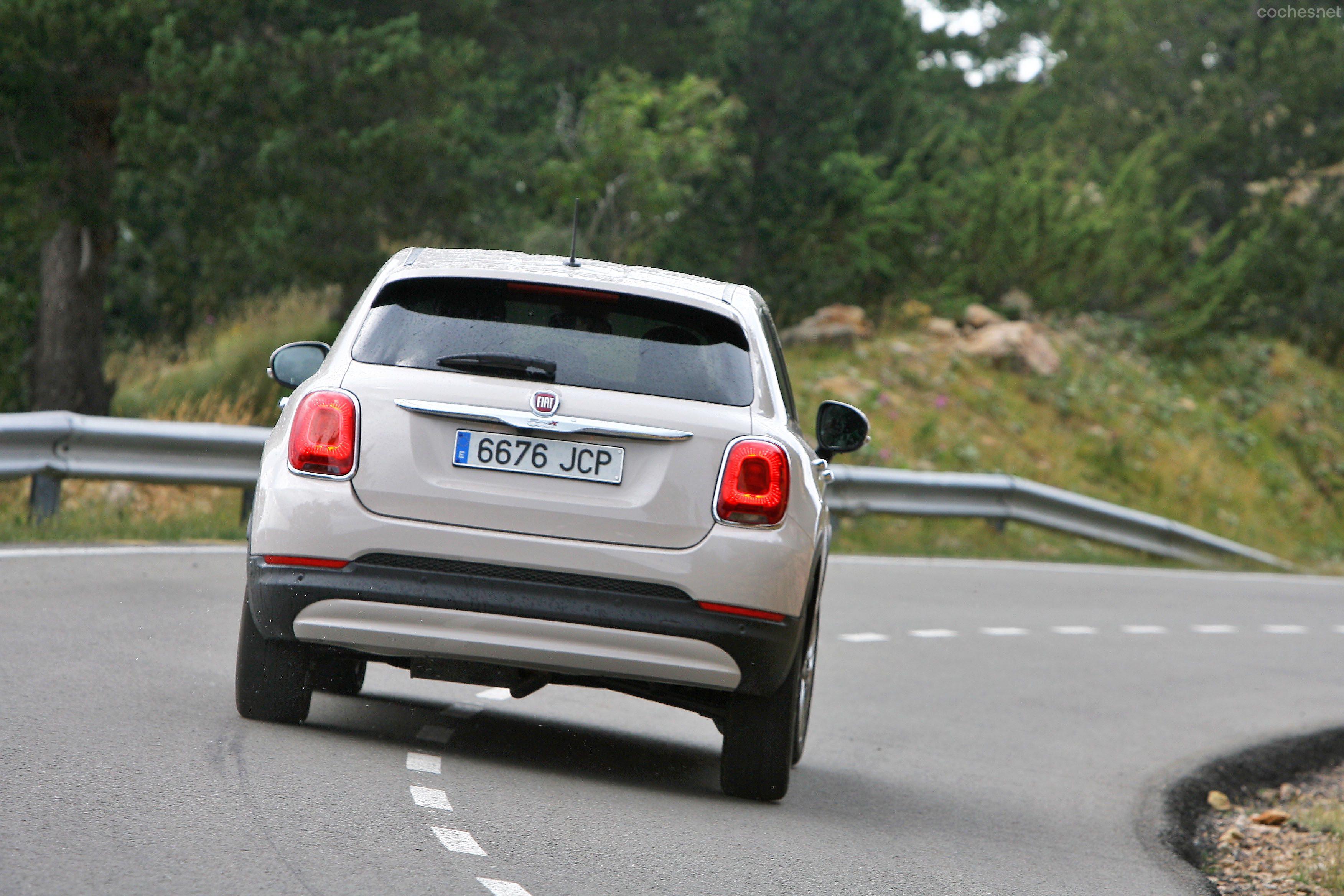 El Fiat 500X es el único de los siete que viene con llanta de 18 pulgadas de serie. Cuida mucho su aspecto exterior. 