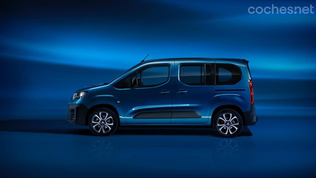 FIAT Doblo - The passenger version of the Fiat Doblò will only be available in a short body, with 5 seats and with electric drive.