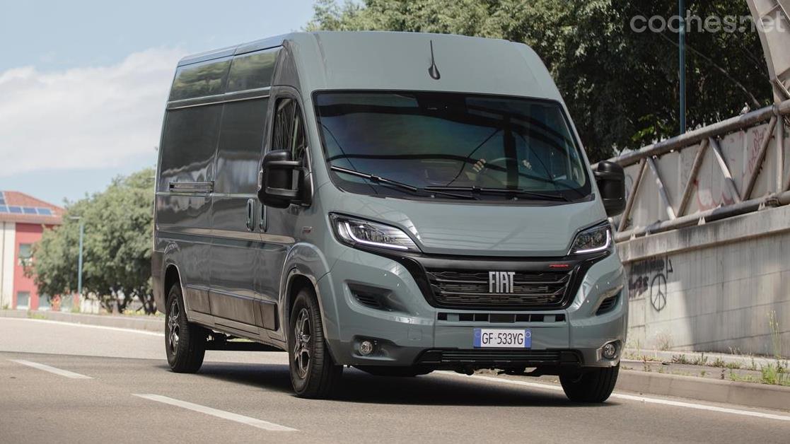 FIAT Ducato - It is a van that drives like a van... but with the security systems of a modern passenger car.