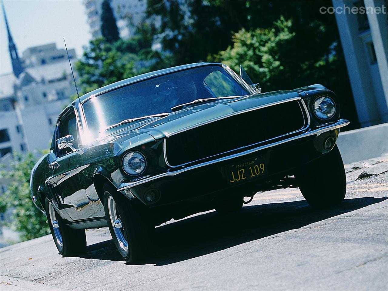 El Mustang de "Bullitt". Como no quedar prendado ante una belleza así.