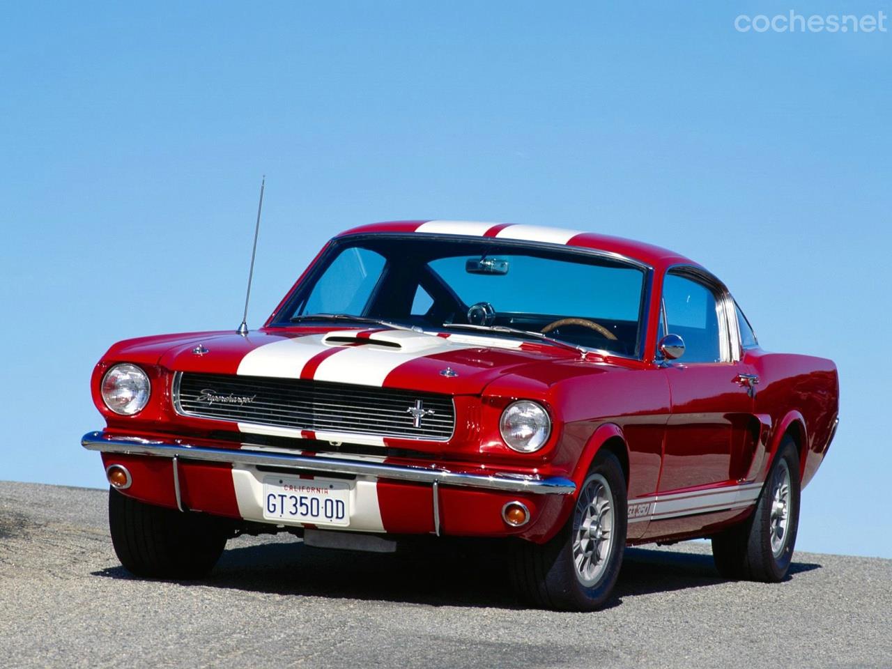 El Mustang favorito del diseñador; el Shelby 350 GT de 1966.