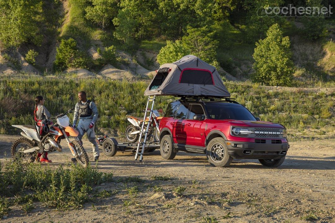 El Ford Bronco Sport es la tercera carrocería de la gama, más SUV pero también con buenas aptitudes camperas.