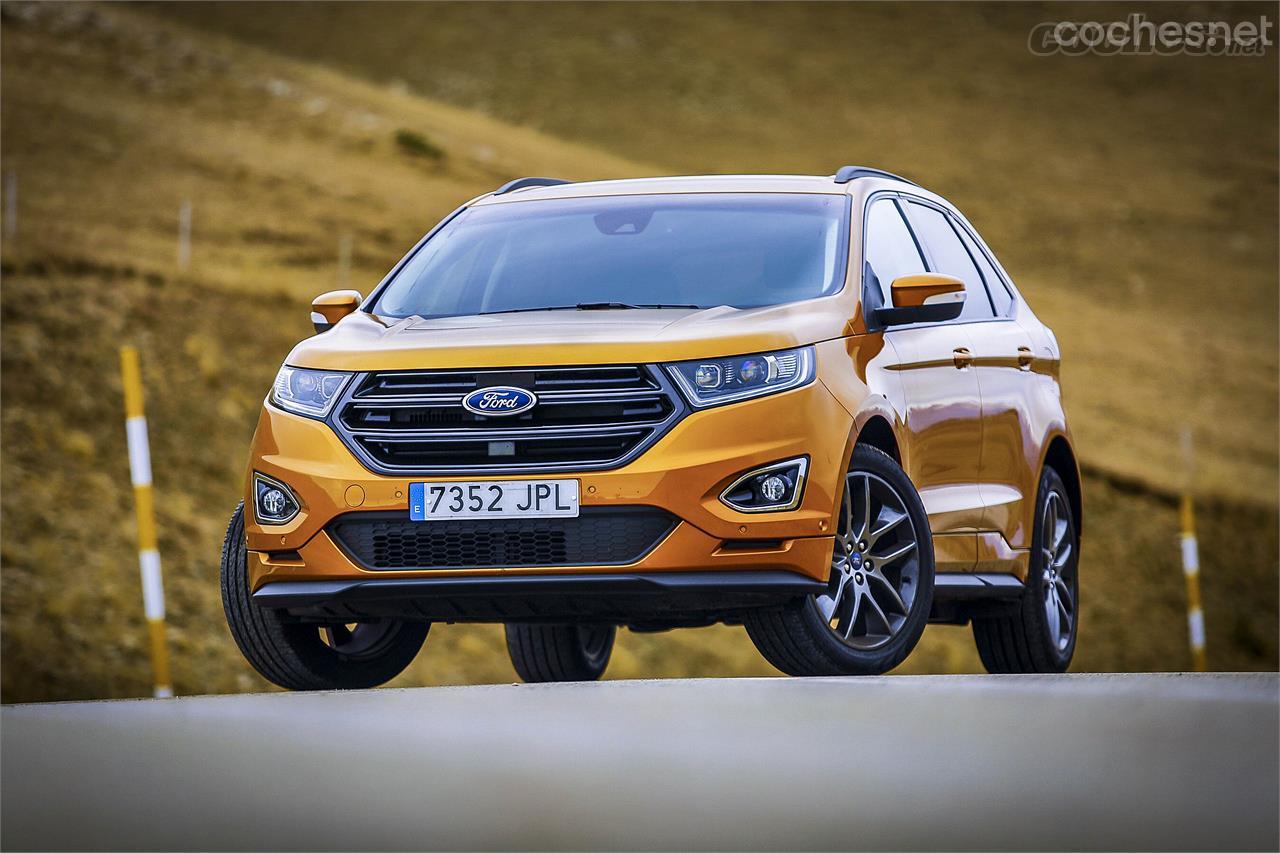 Ford ha decidido comercializar en Europa este SUV de tamaño medio-grande, con estética imponente, hasta ahora comercializado en EE-UU.(Fotos: Asensi Carricondo).