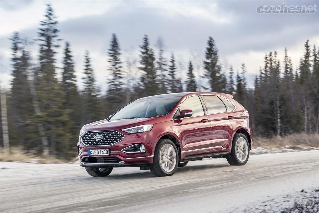 Viajamos hasta Suecia para probar la última evolución del Ford Edge, ya a la venta desde 46.125 euros.