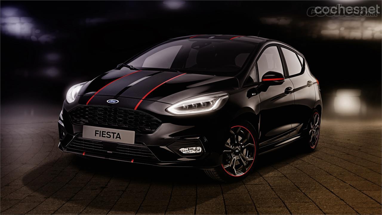 Por su parte, el Ford Fiesta ST-Line Black Edition presenta una imagen más "misteriosa".