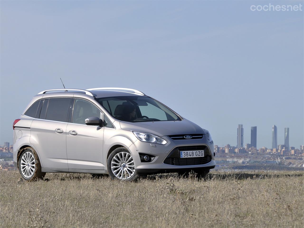 Opiniones de Ford Grand C-Max 1.6 TDCi: Práctico y ahorrador