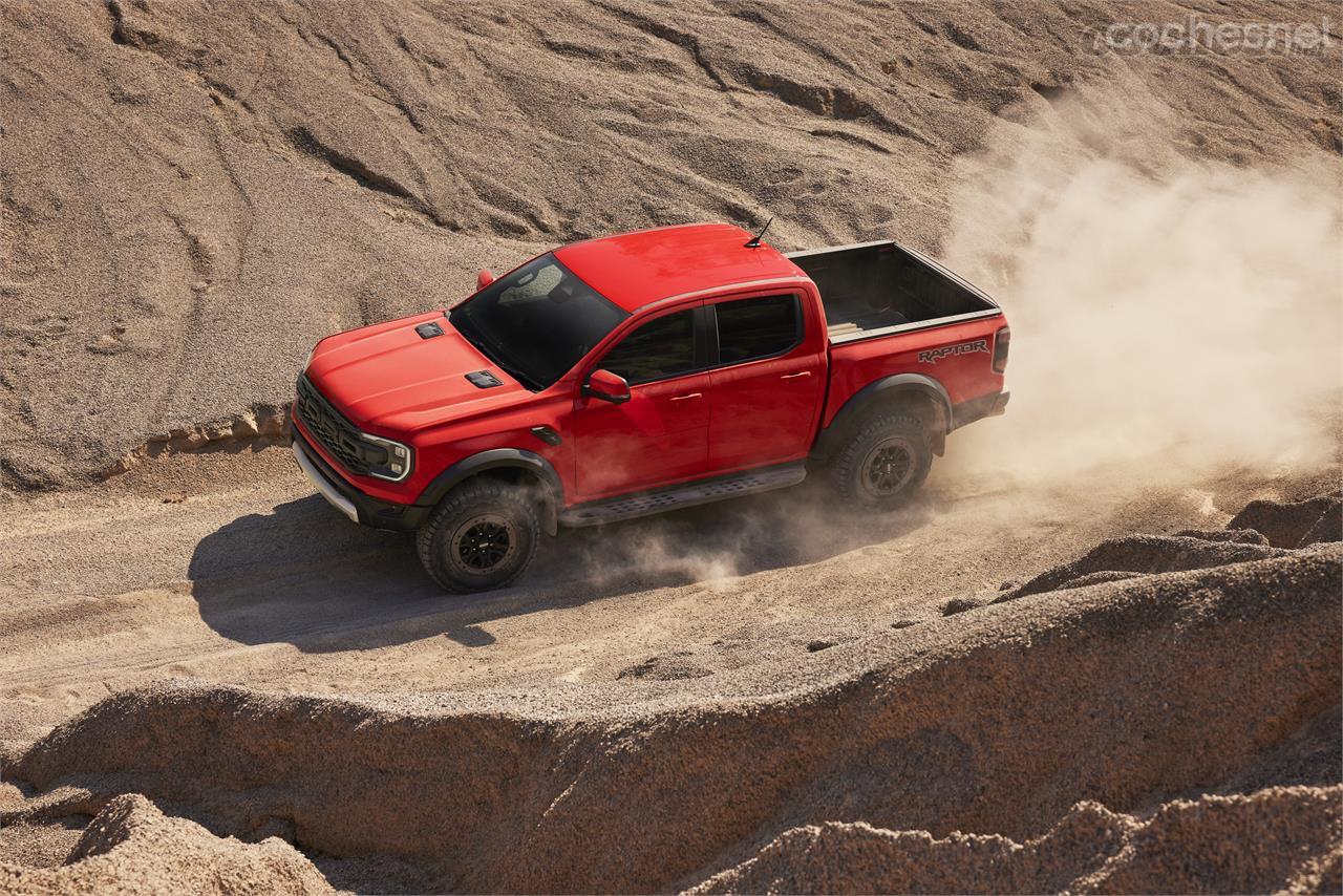 Este nuevo Ford Ranger Raptor 2022 se ha desarrollado en Australia con la colaboración de la división Ford Performance.