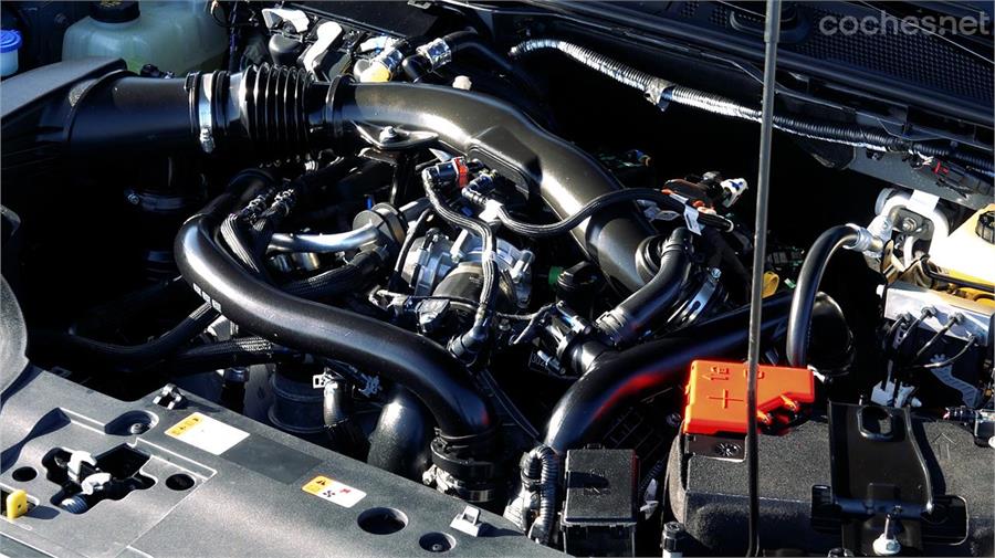 El Ford Ranger Raptor monta en exclusiva un motor de gasolina V6. 