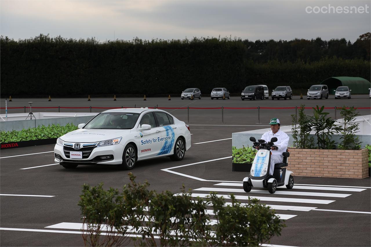 Honda prepara nuevas tecnologías para dar más seguridad a la conducción urbana.