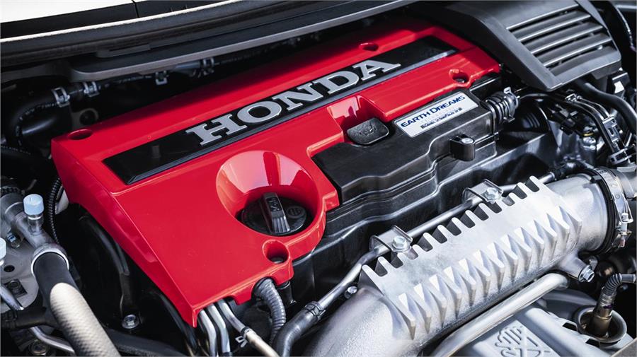 El primer motor Honda que combina el sistema VTEC con un turbo. El resultado es un margen de utilización muy amplio... desde 3.000 rpm hacia arriba y hasta nada menos que 7.000 vueltas.