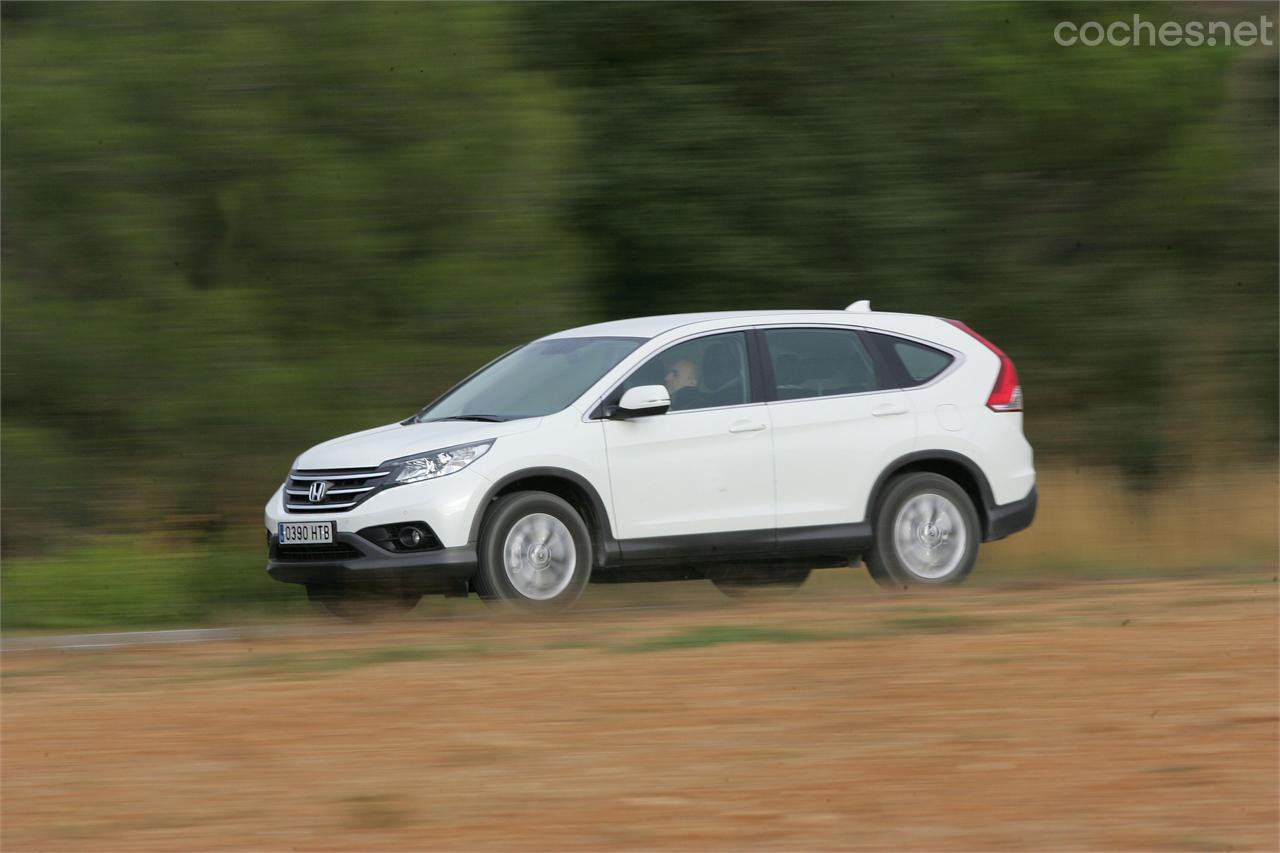 Las progresividad del motor y una suspensión cómoda hacen del CR-V un rodador infatigable.