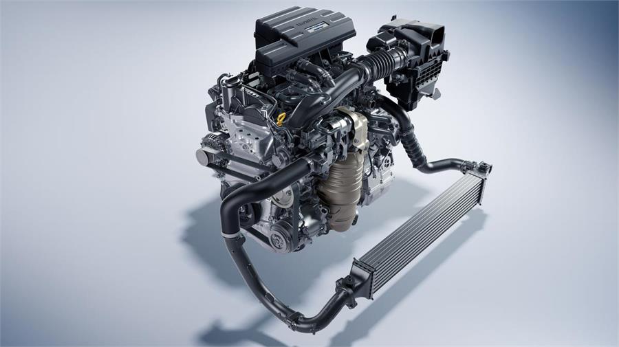 La novedad en la gama que empezará a venderse en EE-UU es este motor 1.5 DOHC de inyección directa y, por primera vez en el CR-V, turboalimentado. 