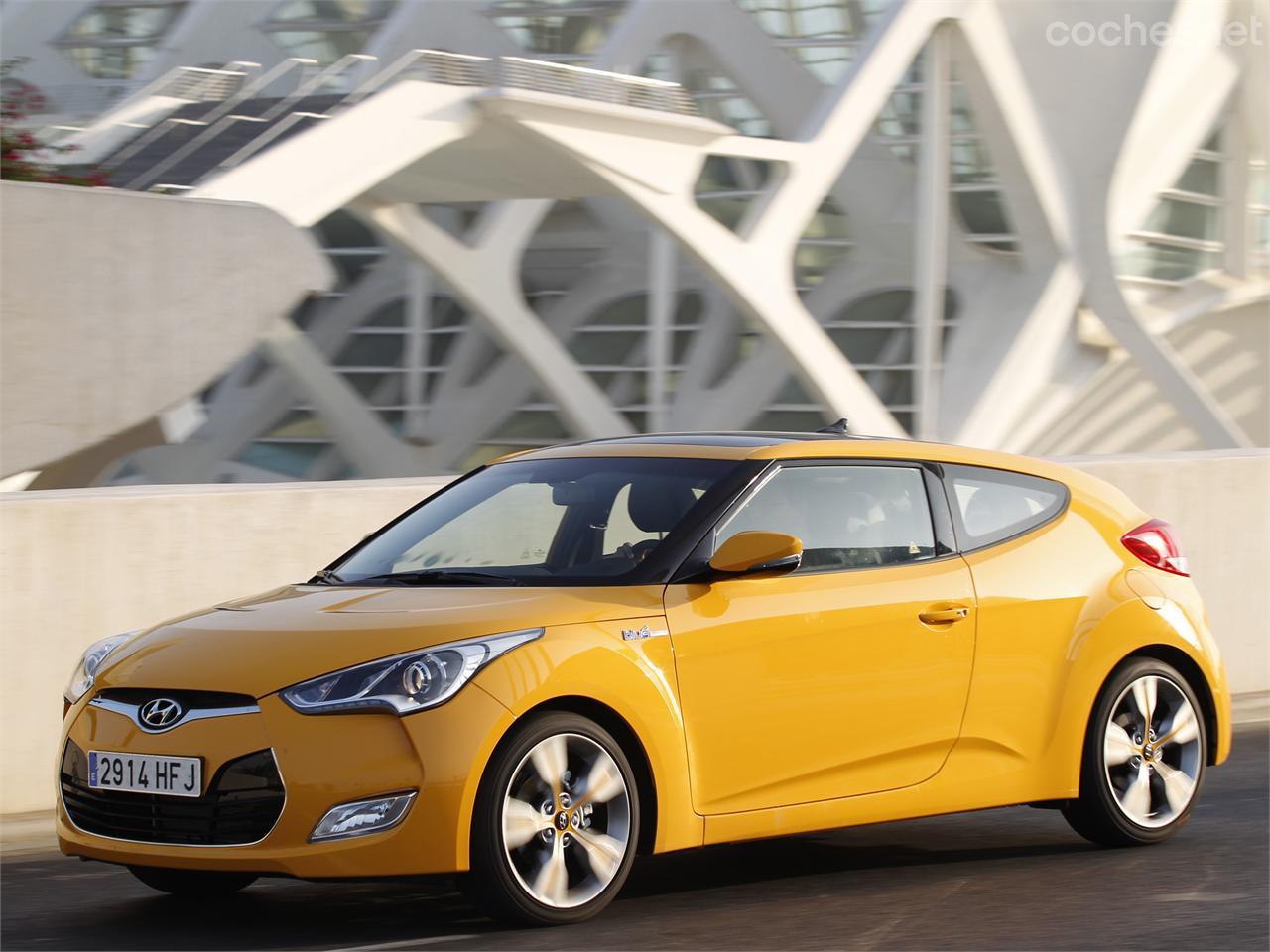 Hyundai Veloster 1.6 GDi: Compacto asimétrico