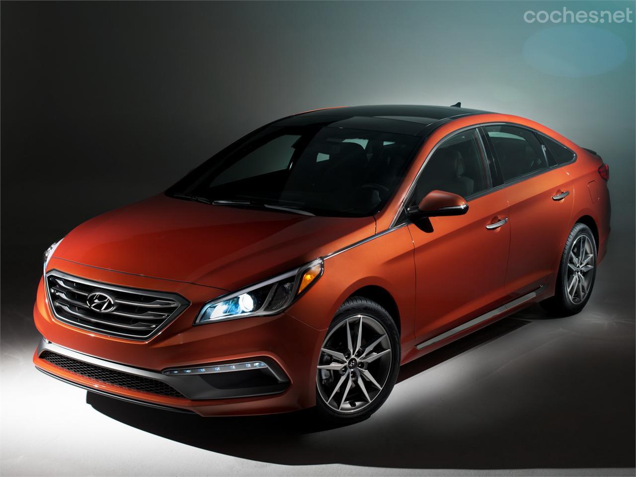 El Hyundai Sonata que se comercializa en Estados Unidos es la versión americana del i40 europeo.